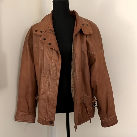 Thinsulate by Wilson’s Genuine leather adventure bound leather jacket circa 1987 - Picture 1 of 11